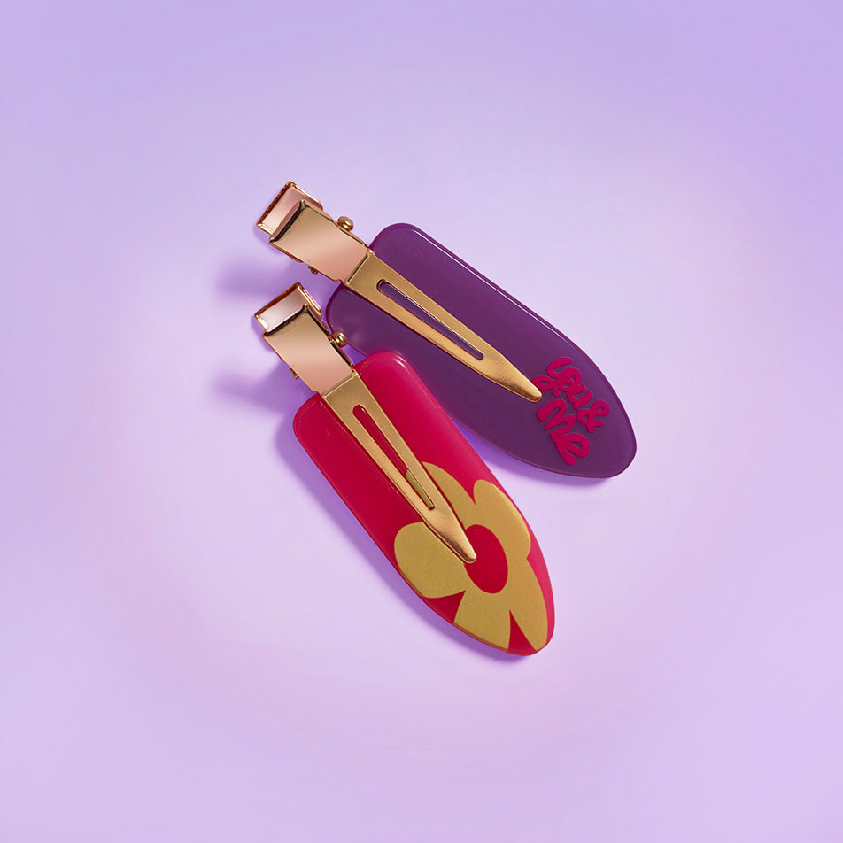 you & ME hair clips
